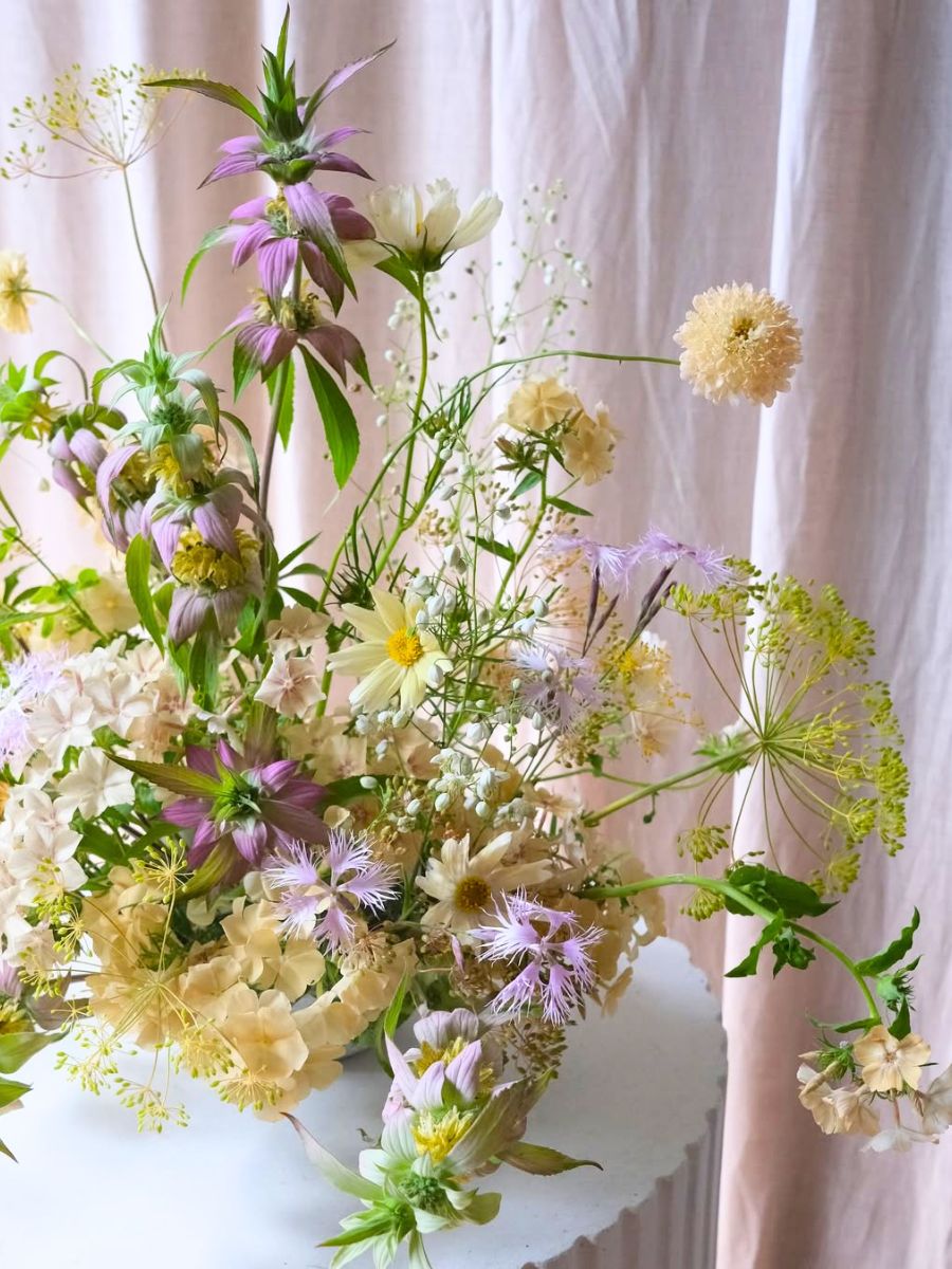 Florals for a wedding by Vervain