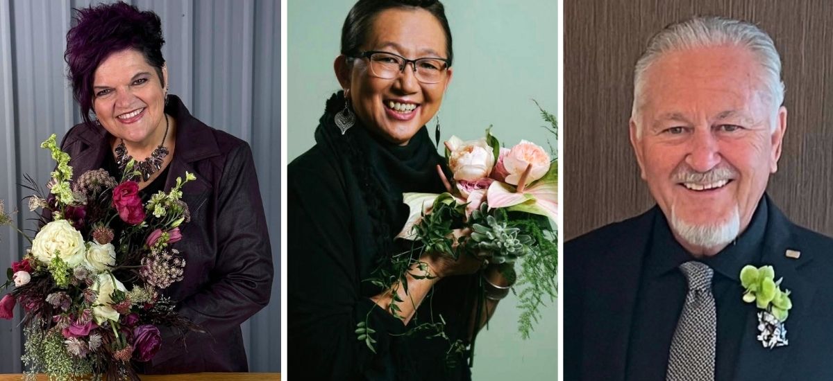 Sandy Schroeck, Hitomi Gilliam, and Ken Senter