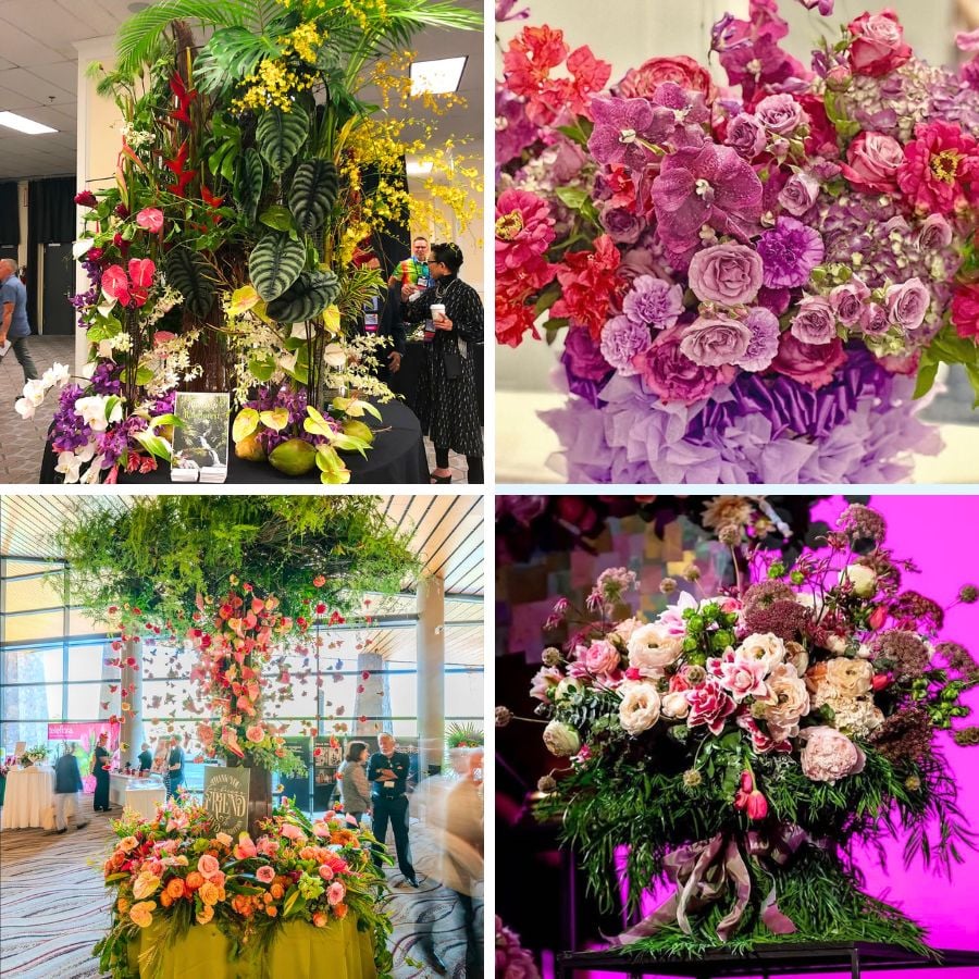 Floral designs at AIFD elevate