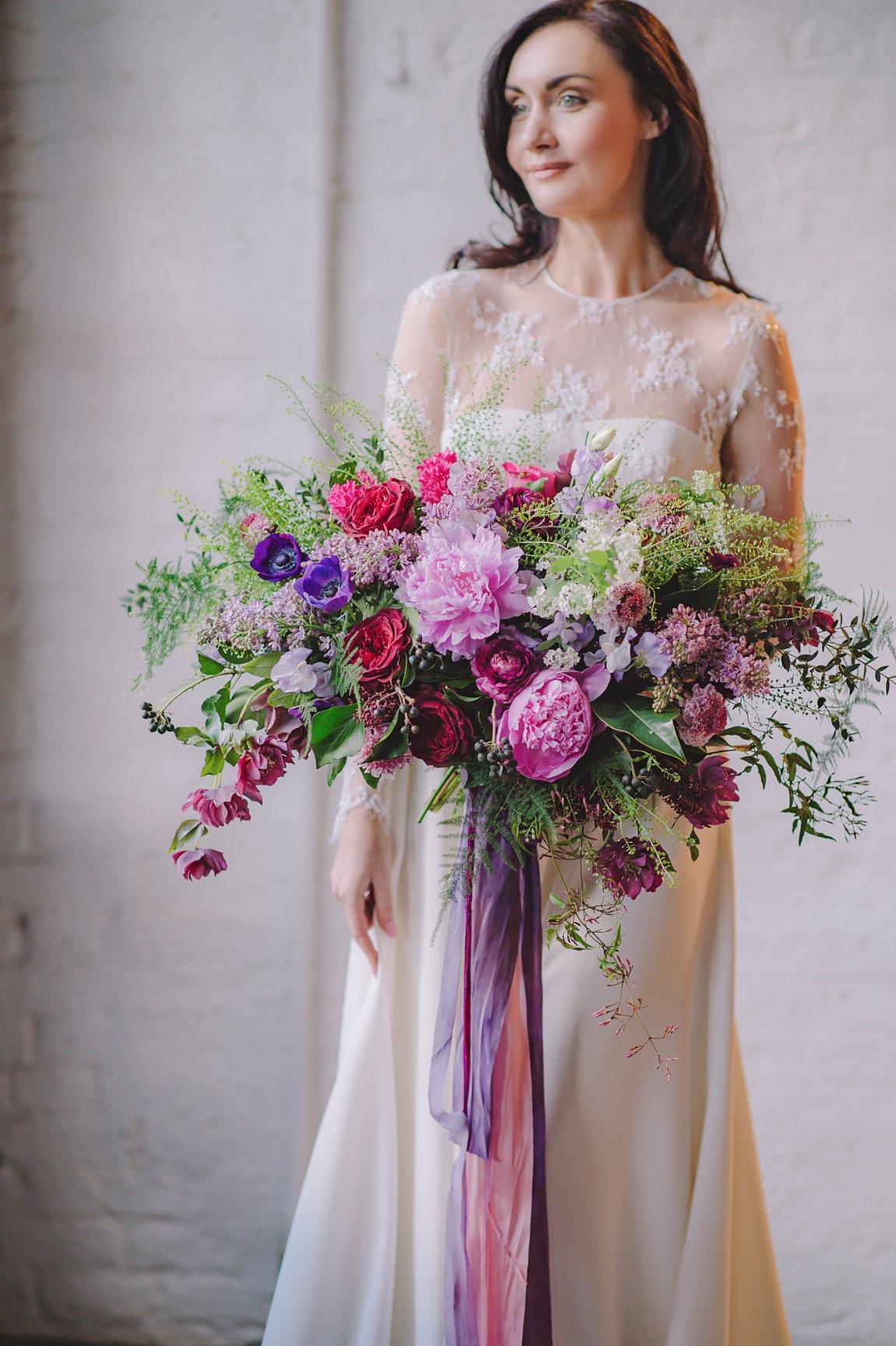 Free Form Types Wedding Bouquets