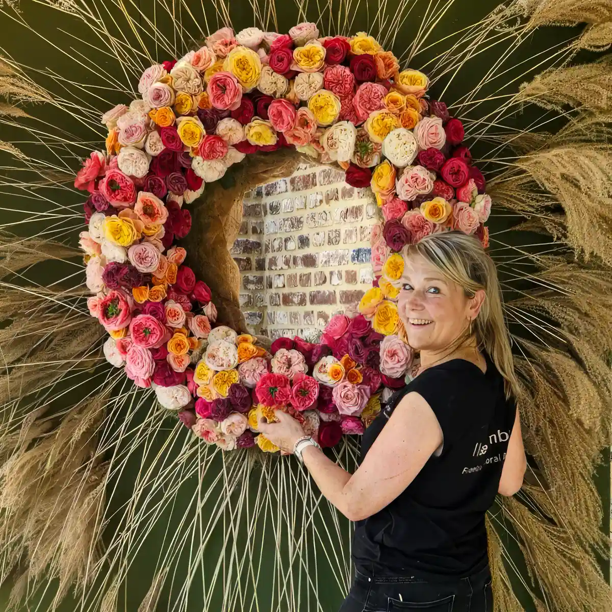 Plastic free wreath