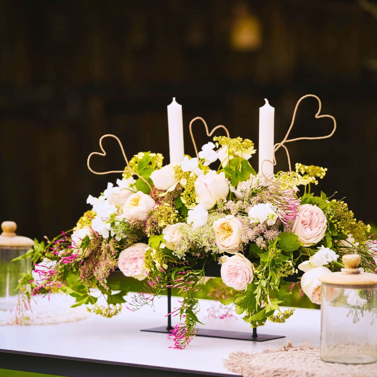 No Plastic Floral Floam Wedding design by myfloristeurope