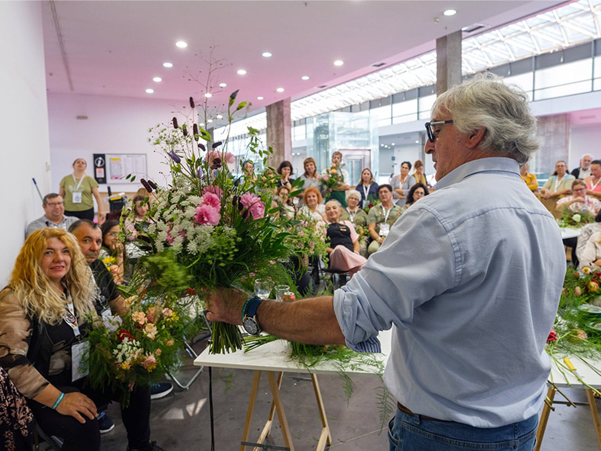 Iberflora 2025 Floral demonstration Iberflora 2025 Floral demonstration