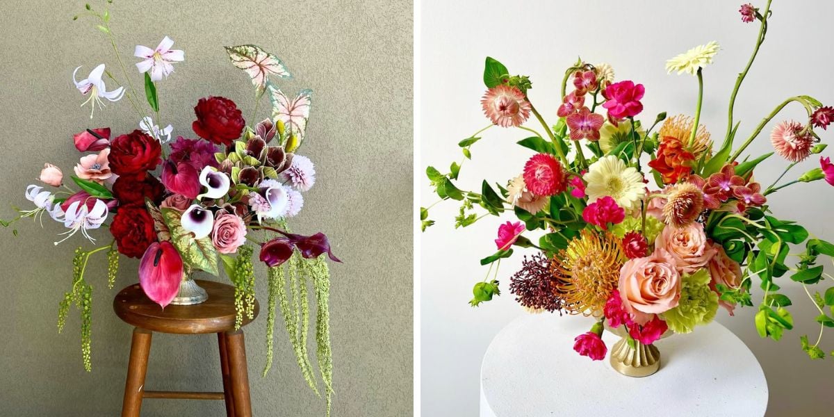 Types of wedding floral designs