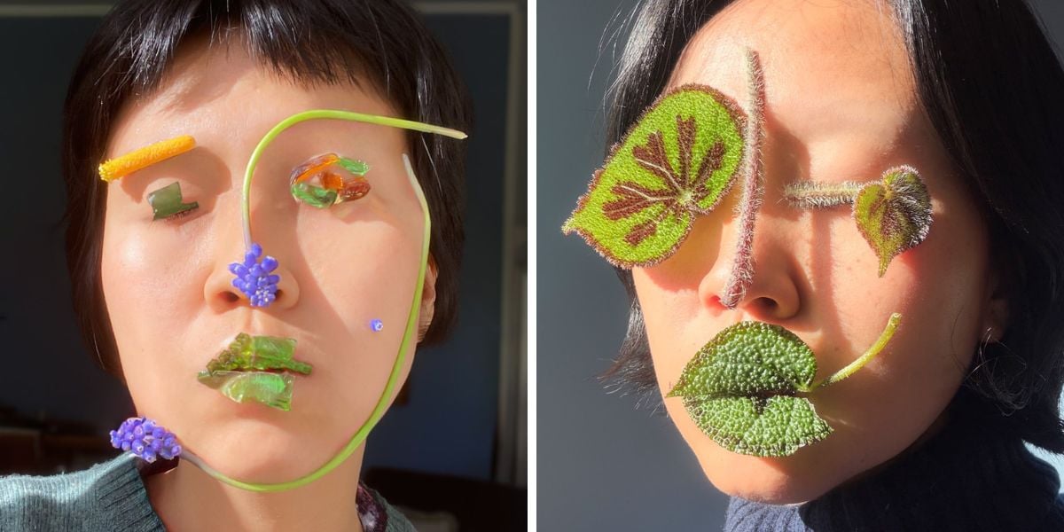 Planty and floral faces