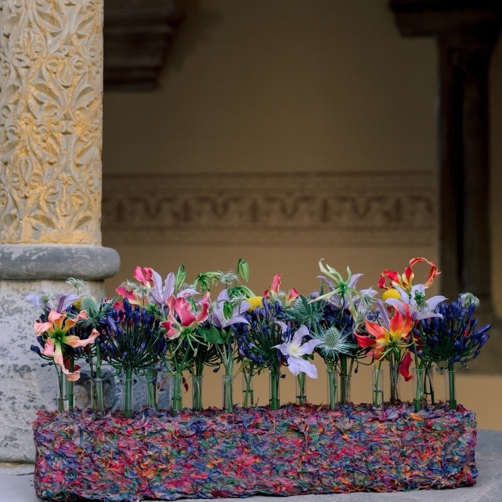 Kriszti&aacute;n K&ouml;v&eacute;r&rsquo;s Botanical Structures Design Collection Features Margipar&rsquo;s Sustainably Grown Summer Specialty Cut Flowers Bringing Out That Summer Feel.