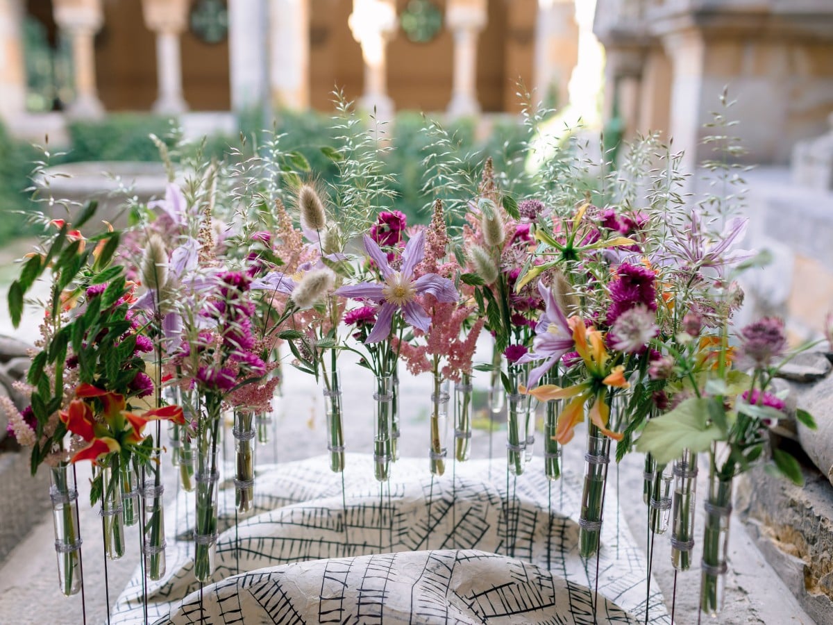 Kriszti&aacute;n K&ouml;v&eacute;r&rsquo;s Botanical Structures Design Collection Features Marginpar&rsquo;s Sustainably Grown Summer Specialty Cut Flowers Bringing Out That Summer Feel.