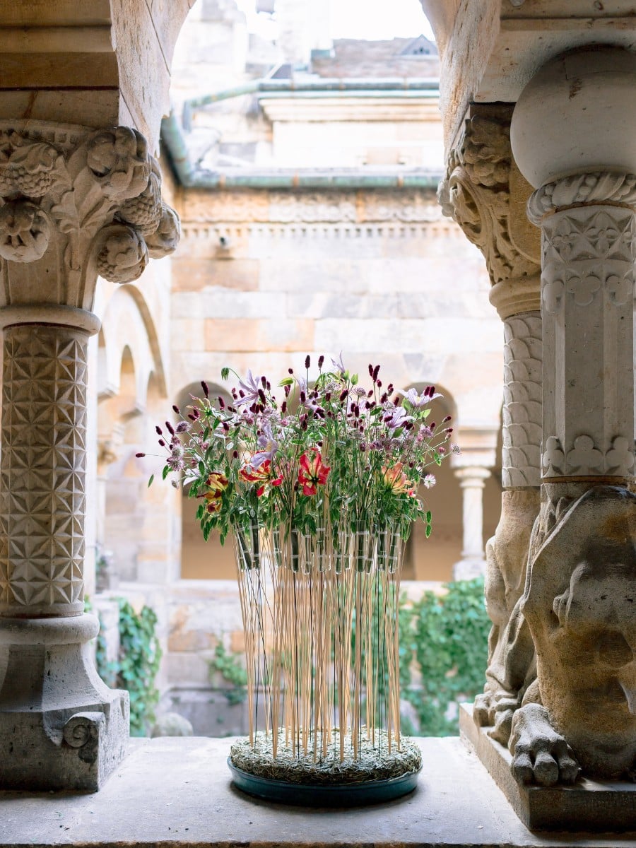 Kriszti&aacute;n K&ouml;v&eacute;r&rsquo;s Botanical Structures Design Collection Features Marginpar&rsquo;s Sustainably Grown Summer Specialty Cut Flowers Bringing Out That Summer Feel.