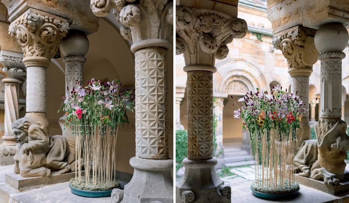 Kriszti&aacute;n K&ouml;v&eacute;r&rsquo;s Botanical Structures Design Collection Features Marginpar&rsquo;s Sustainably Grown Summer Specialty Cut Flowers Bringing Out That Summer Feel.