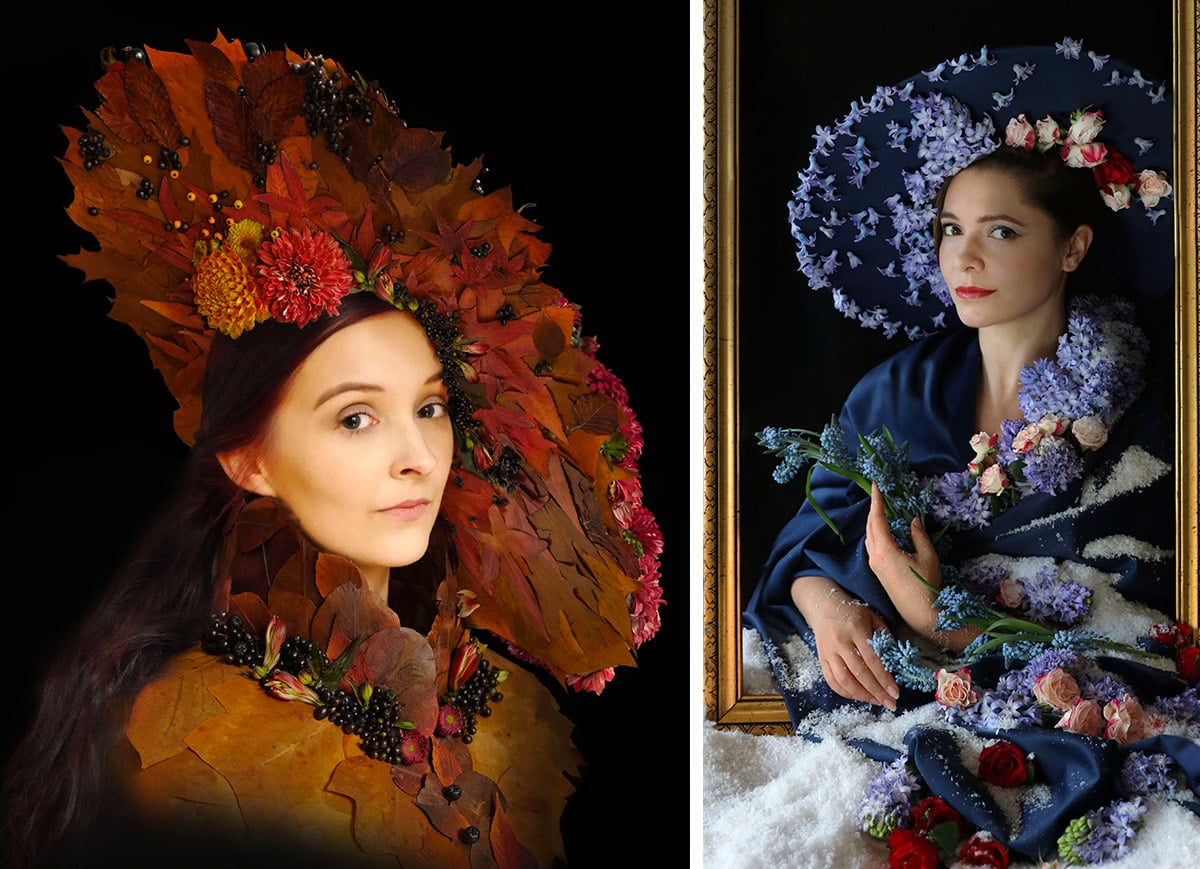 Fia Metta In Flower Hats