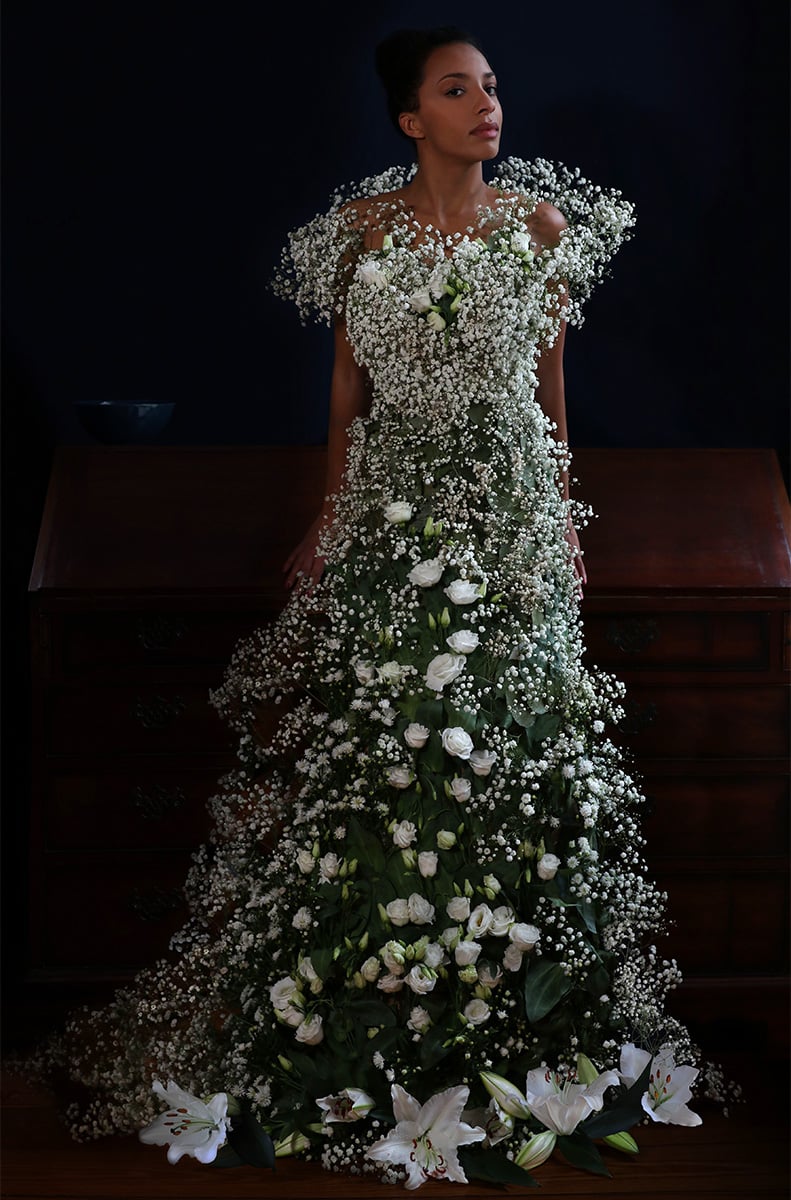 Fia Metta In Flower Gypsophila Dress