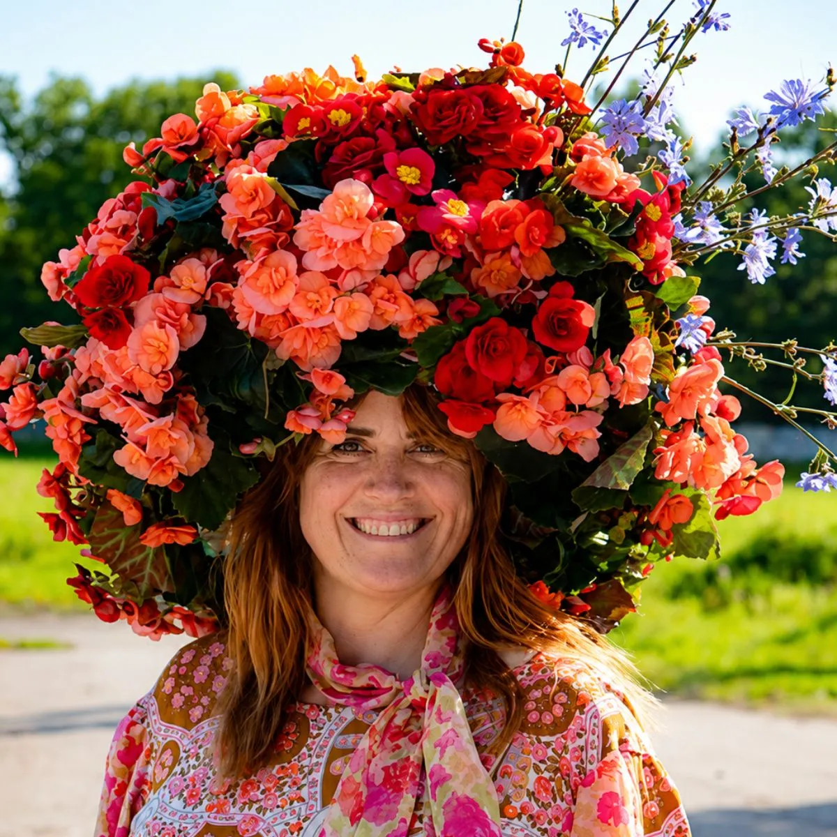 Begonia head design with Sanita Cipruse for Koppe Begonia