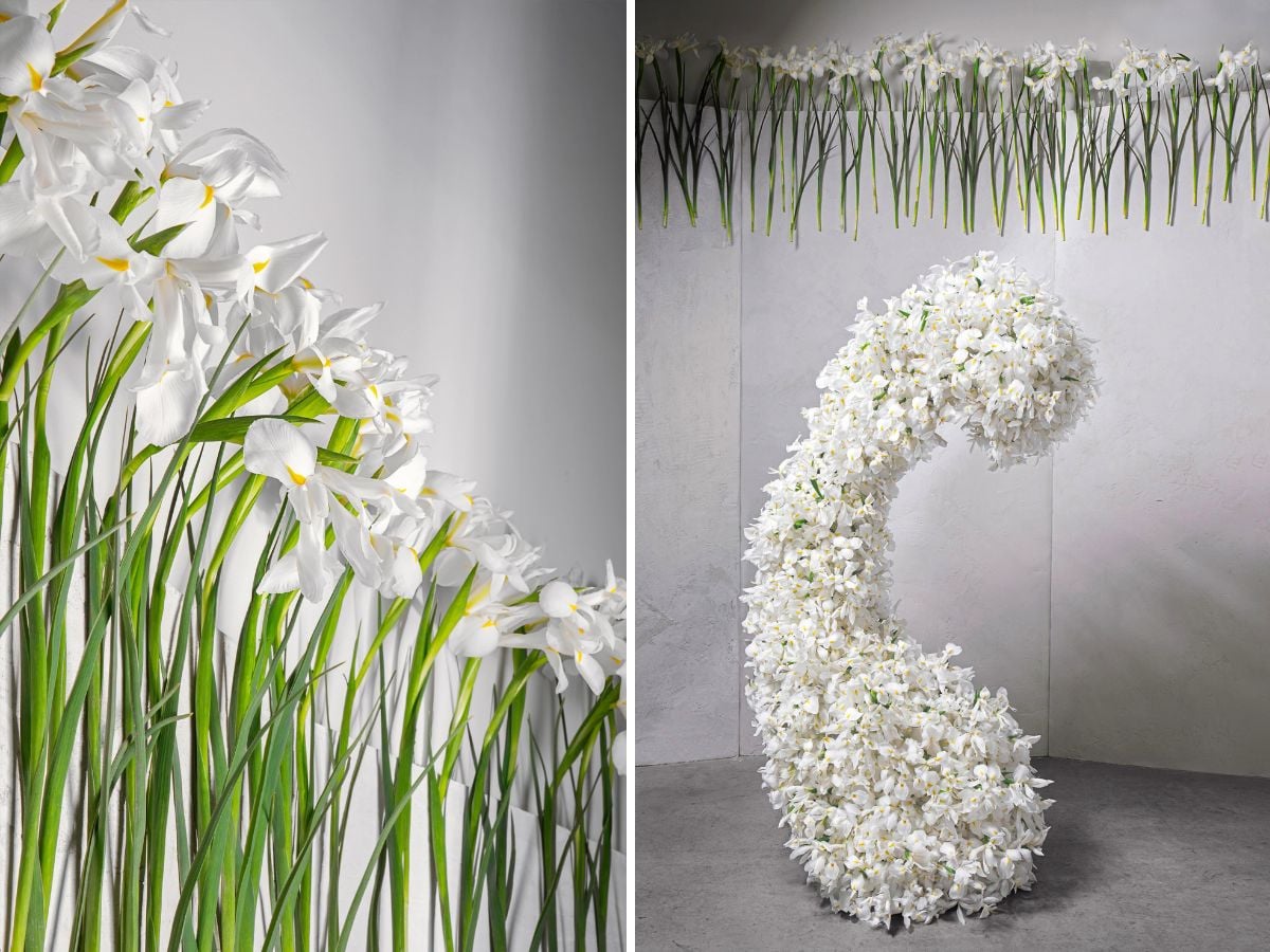 Mono Flower Design Madrid Flower School Enric Sagnier and Garriga Nogues With a Catalonian Masterpiece