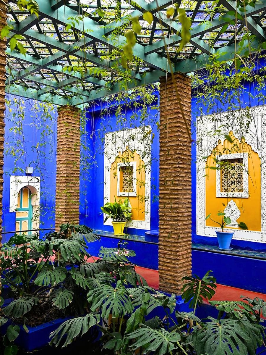 Botanical garden in Marrakech