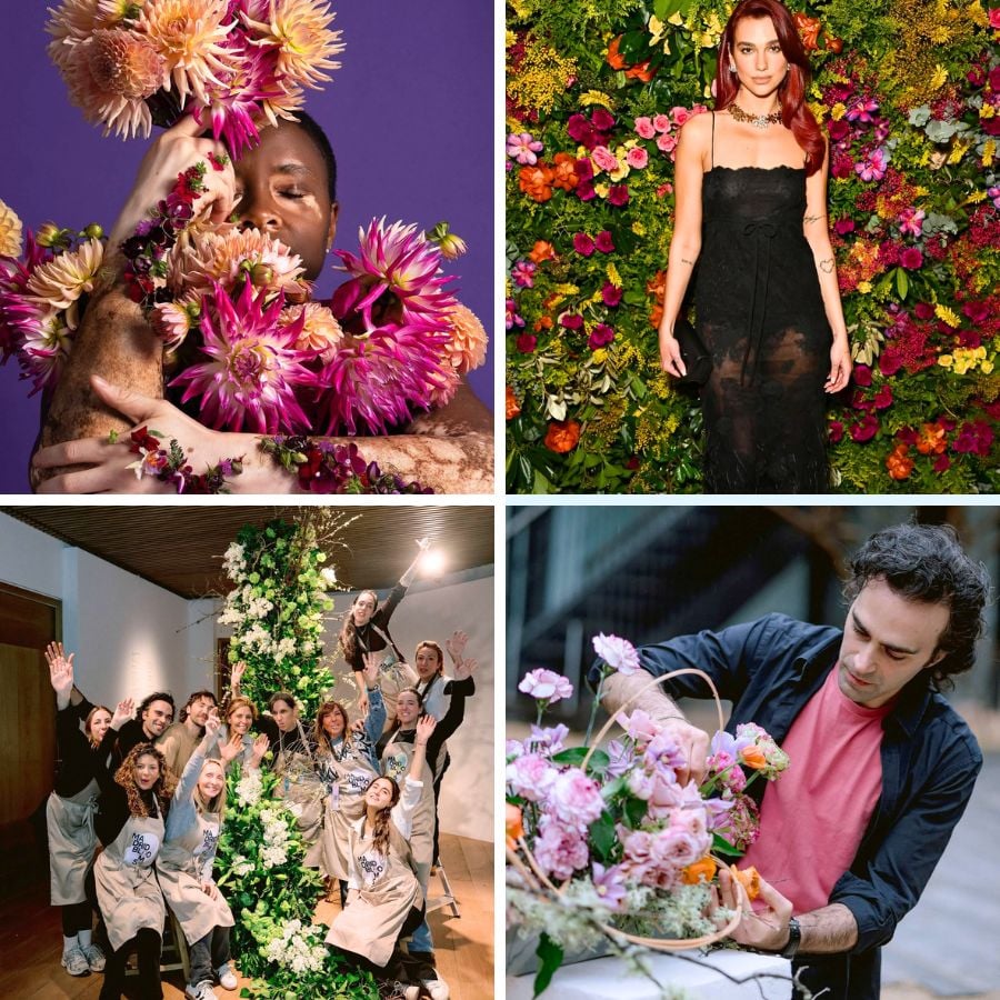 Diseños florales de Blooming Haus London