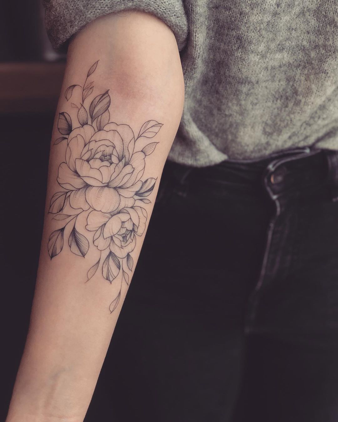 Floral Tattoo by Vanessa
