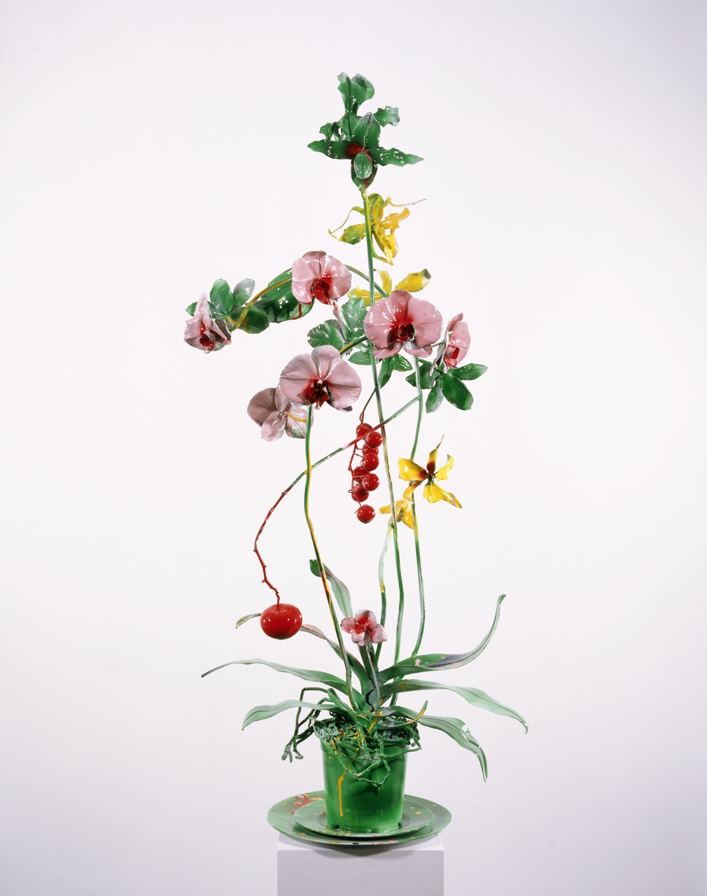 Frozen Flower Sculptures by Marc Quinn - hybrid orchids 2 - on thursd
