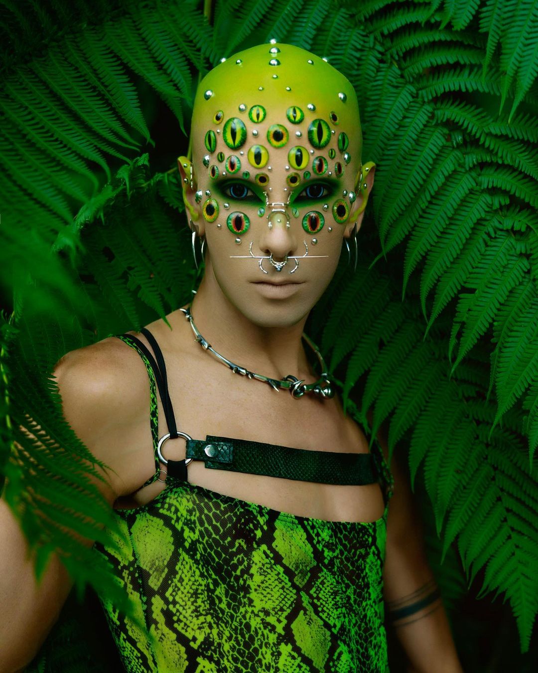 Ryan Burke's Model in Green Persona on Thursd