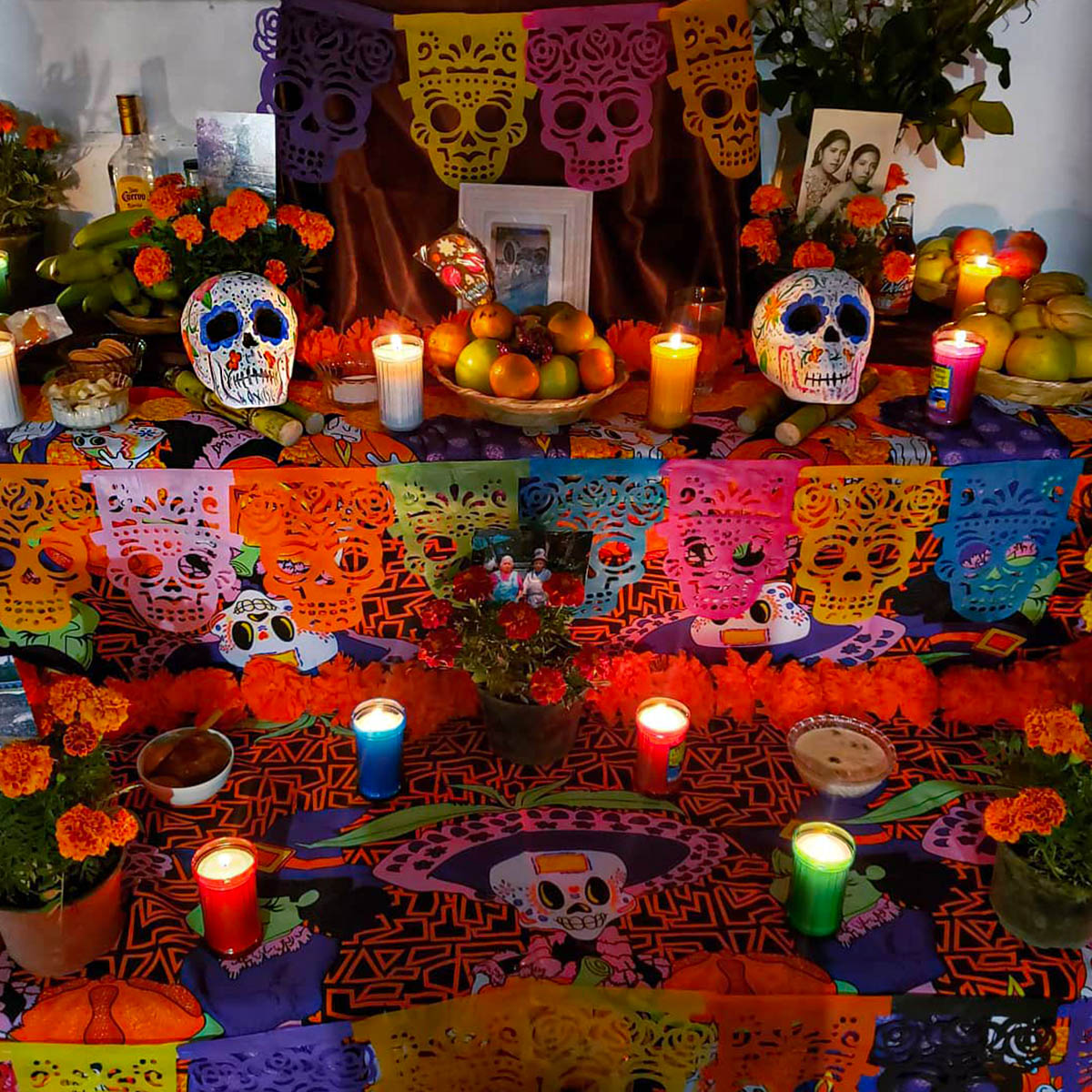 day of the dead marigold flowers