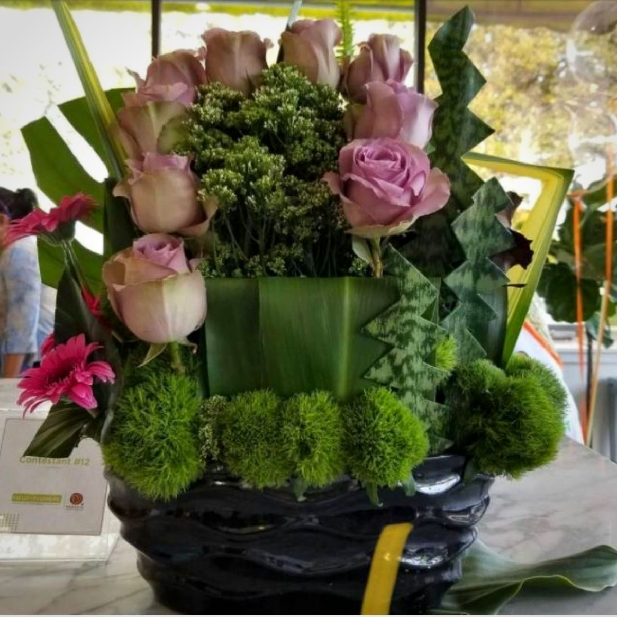 Naranjo Roses' Highlight FOF Floral Art Competition Miami - Article on Thursd  (1)