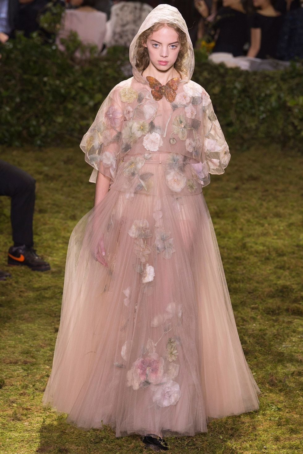 Inside the Blooming Mind of a Floral Fashion Icon - christian dior - soft pink floral dress - on thursd