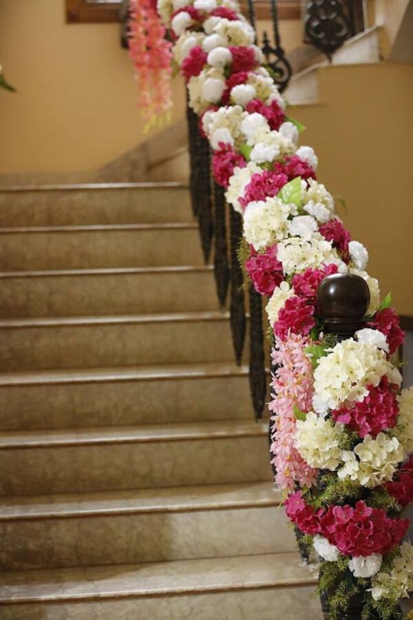 Indian wedding flowers on Thursd periwinkle