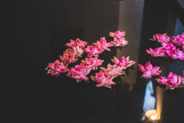 Indian wedding flowers on Thursd lotus