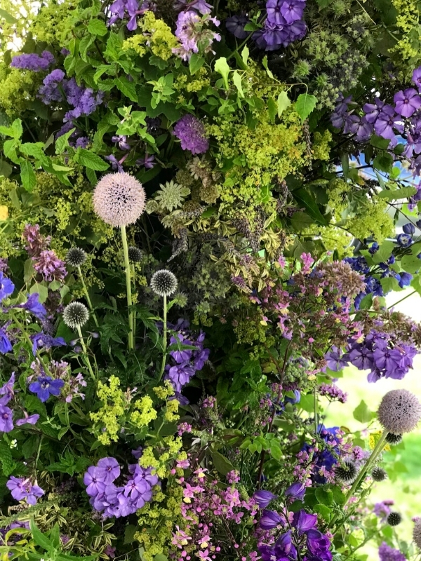 Show-Stopping 'Bee Friendly, Bee Kind' Floral Installation at the RHS Tatton Flower Show010