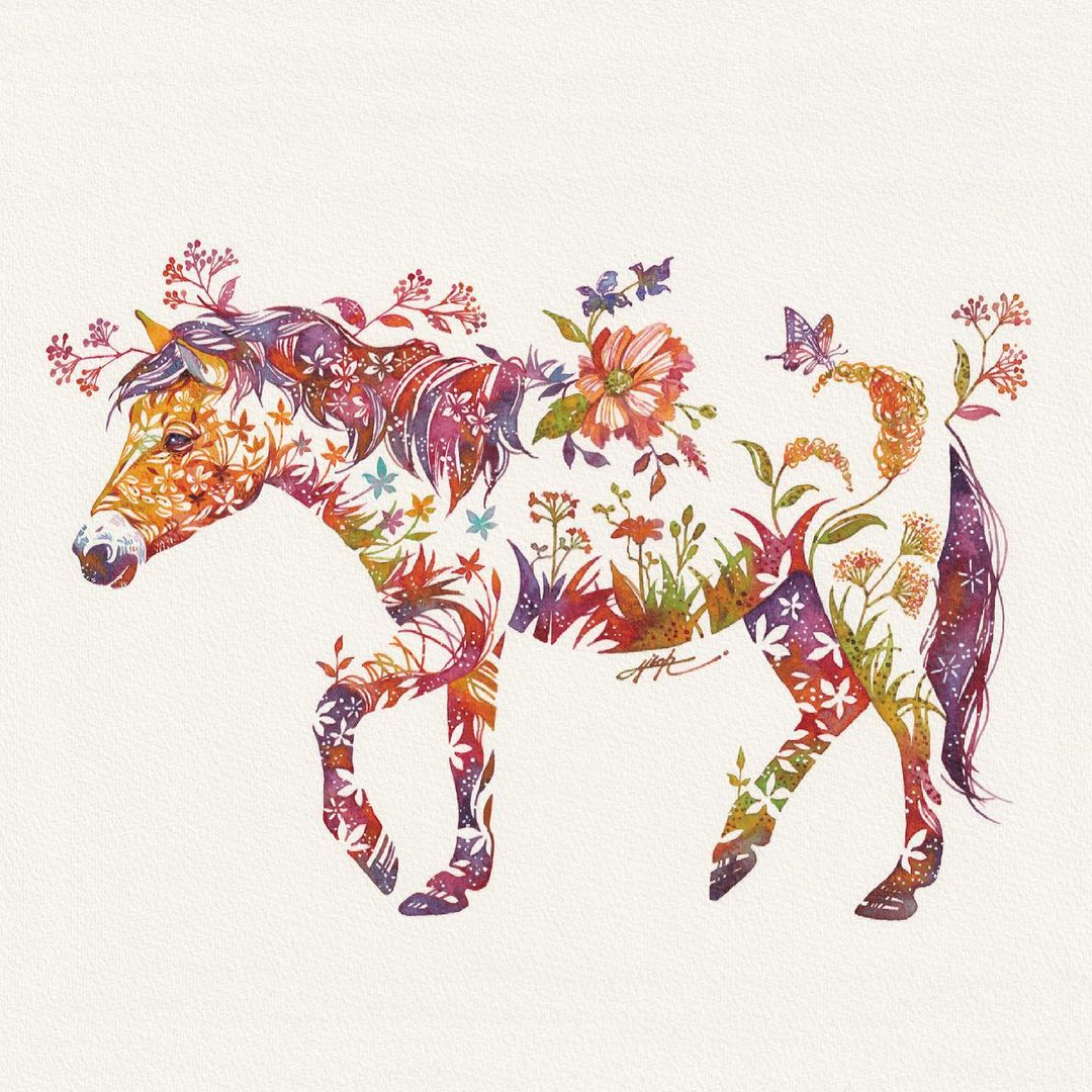Blooming Watercolor Works by Hiroki Takeda013