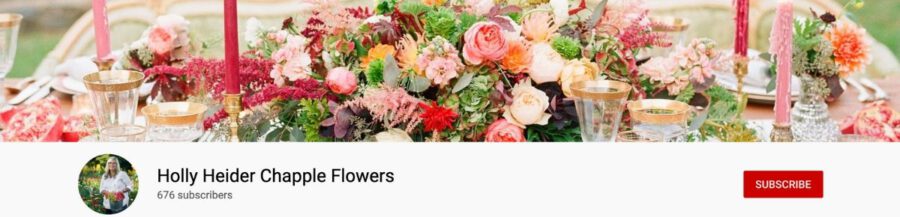 Youtube Holly Heider Chapple Flowers - on Thursd