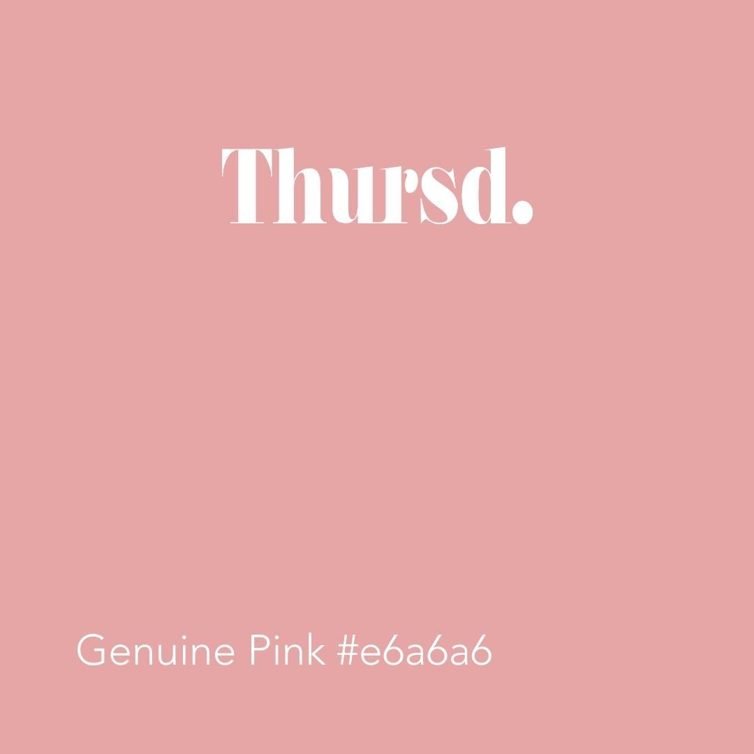 Thursd Floral Color of the Year 2022 -  Genuine Pink