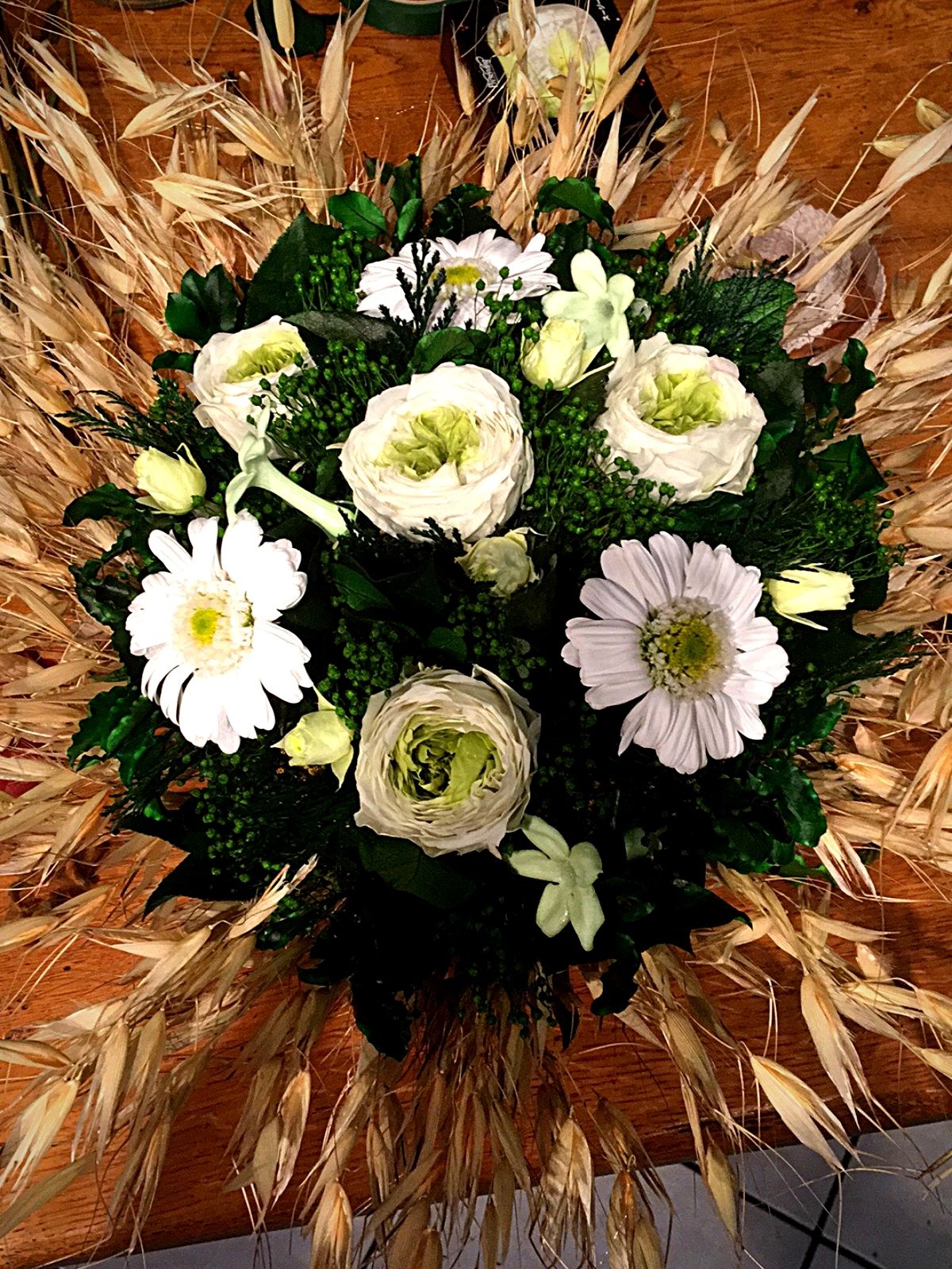 Great Time for Dried Flowers - Mikala Forcellini - Gerbera Bouquet with dried flowers