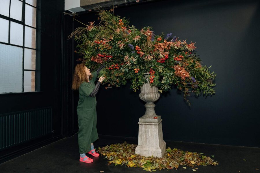 McQueens Flowers sustainable florist Netaporter on Thursd