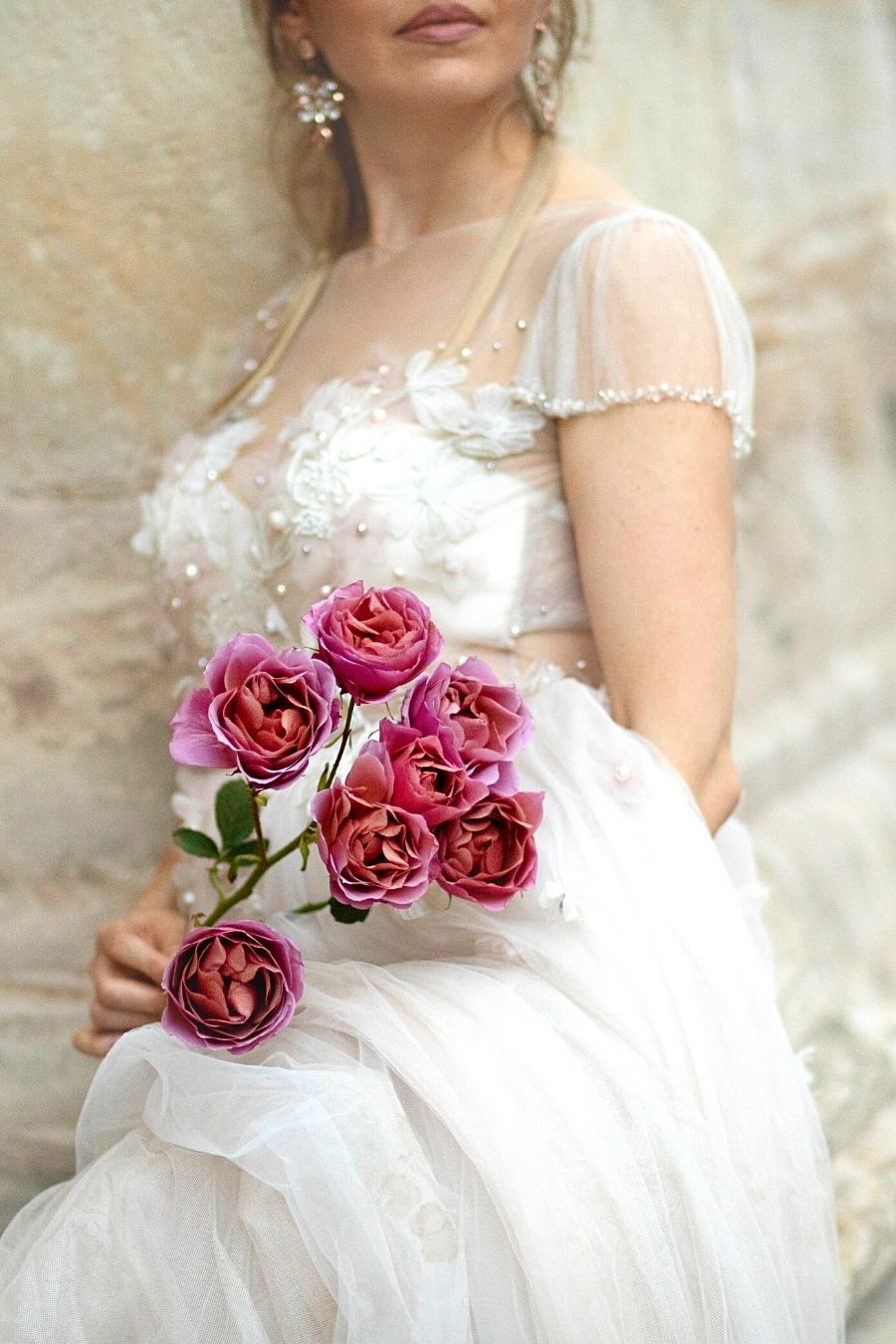 Wabara Aoi Rose Bride with roses Alina Neacsa on Thursd