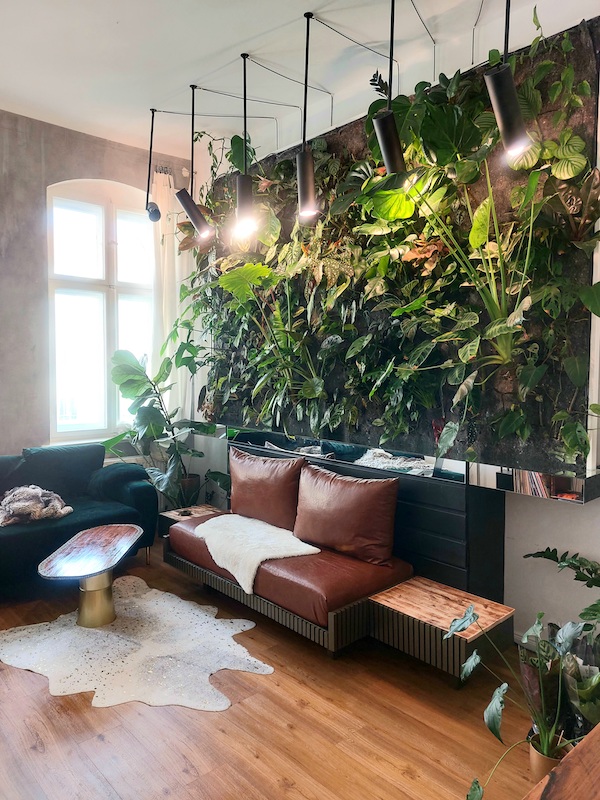 Couple Builds a Gorgeous DIY Plant Wall on a Budget in a Tiny Berlin Apartment008