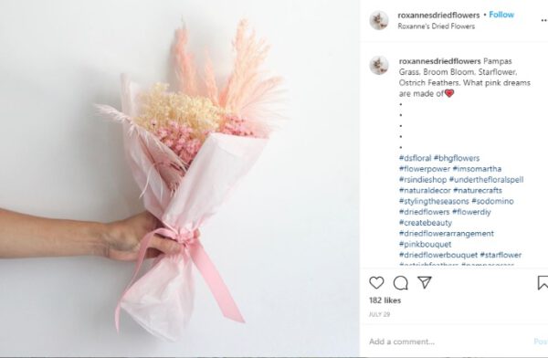 Roxannesdriedflowers - The Dried Flower Instagram Community on thursd