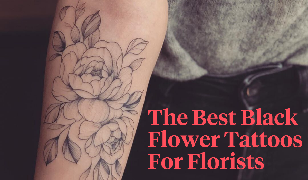 Inked Flowers - The Best Black Flower Tattoos - Article on Thursd