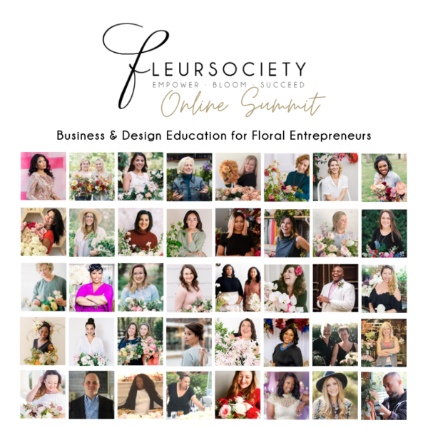 Business and Design Education for Floral Entrepreneurs - fleur society summit educators on thursd