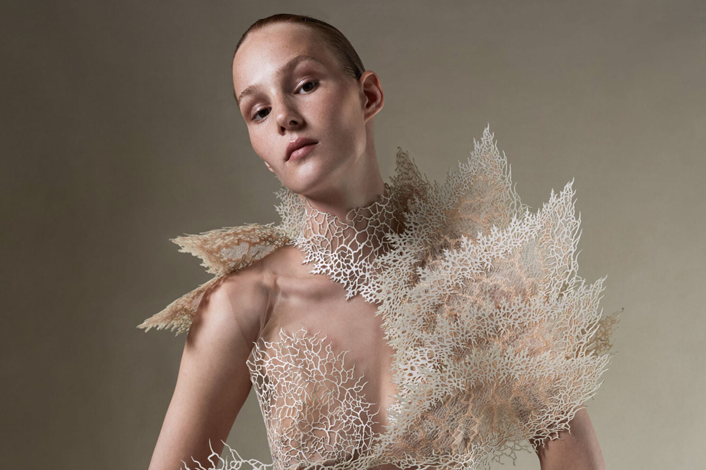 Iris van Herpen Recycles Plastic Waste into Sculptural Garments - Articl