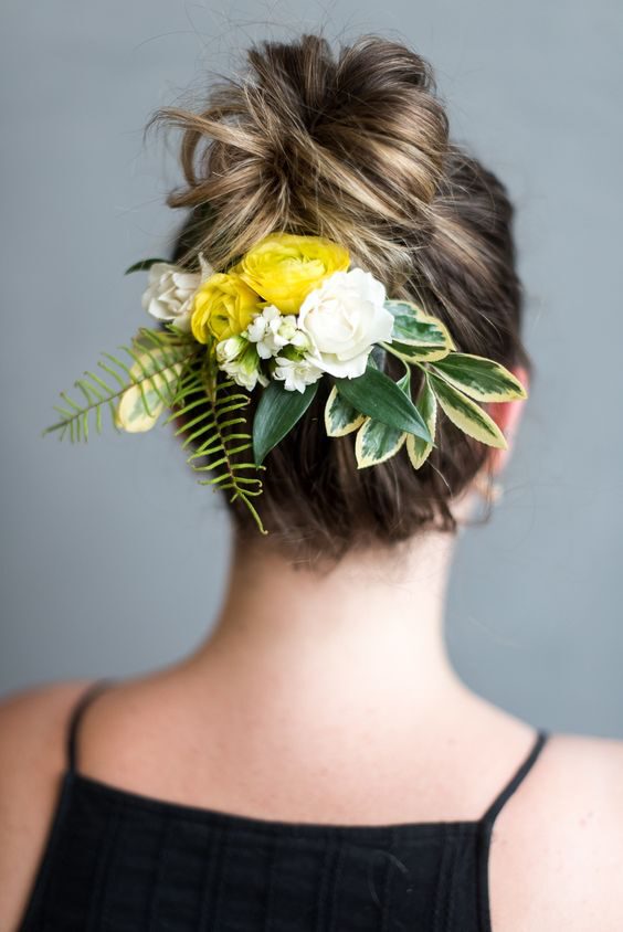 flower jewelry hairpin