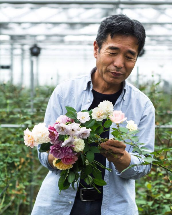 Ken Kunieda from Keiji Rose Farm in japan