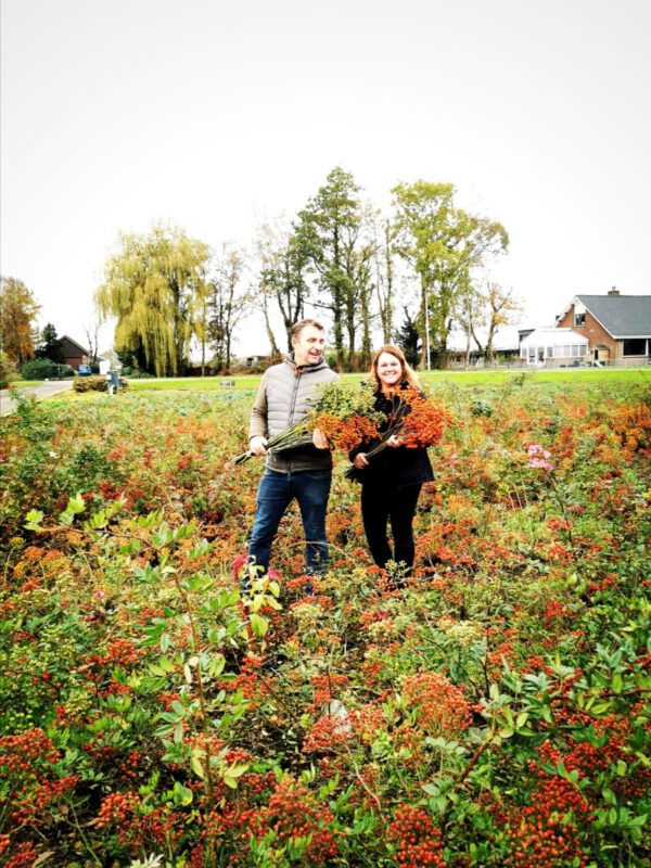 Inge Quint and her Husband Jan Let the Rosehips Shine