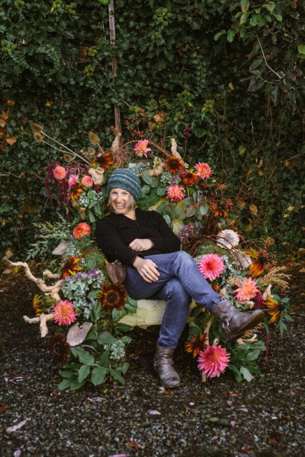 Sustainable florist Tobey Nelson