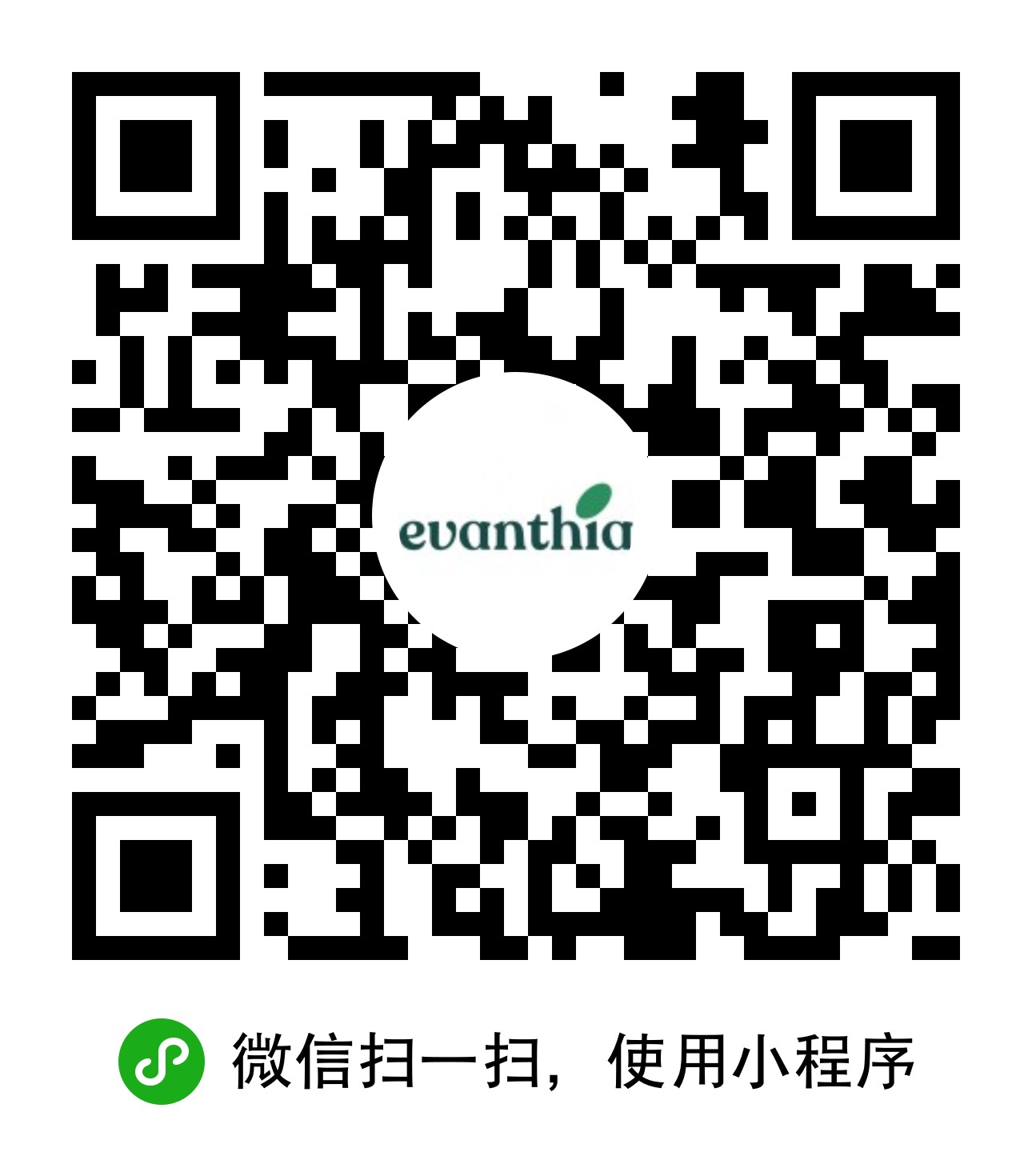 Evanthia QR code