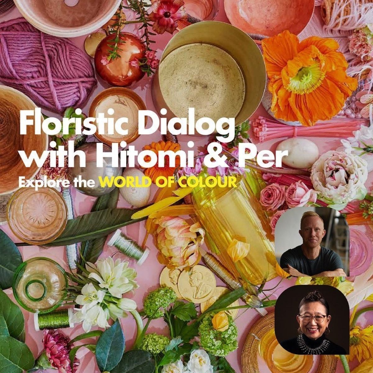 Floristic dialog Hitomi Giliam and Per Benjamin - on Thursd