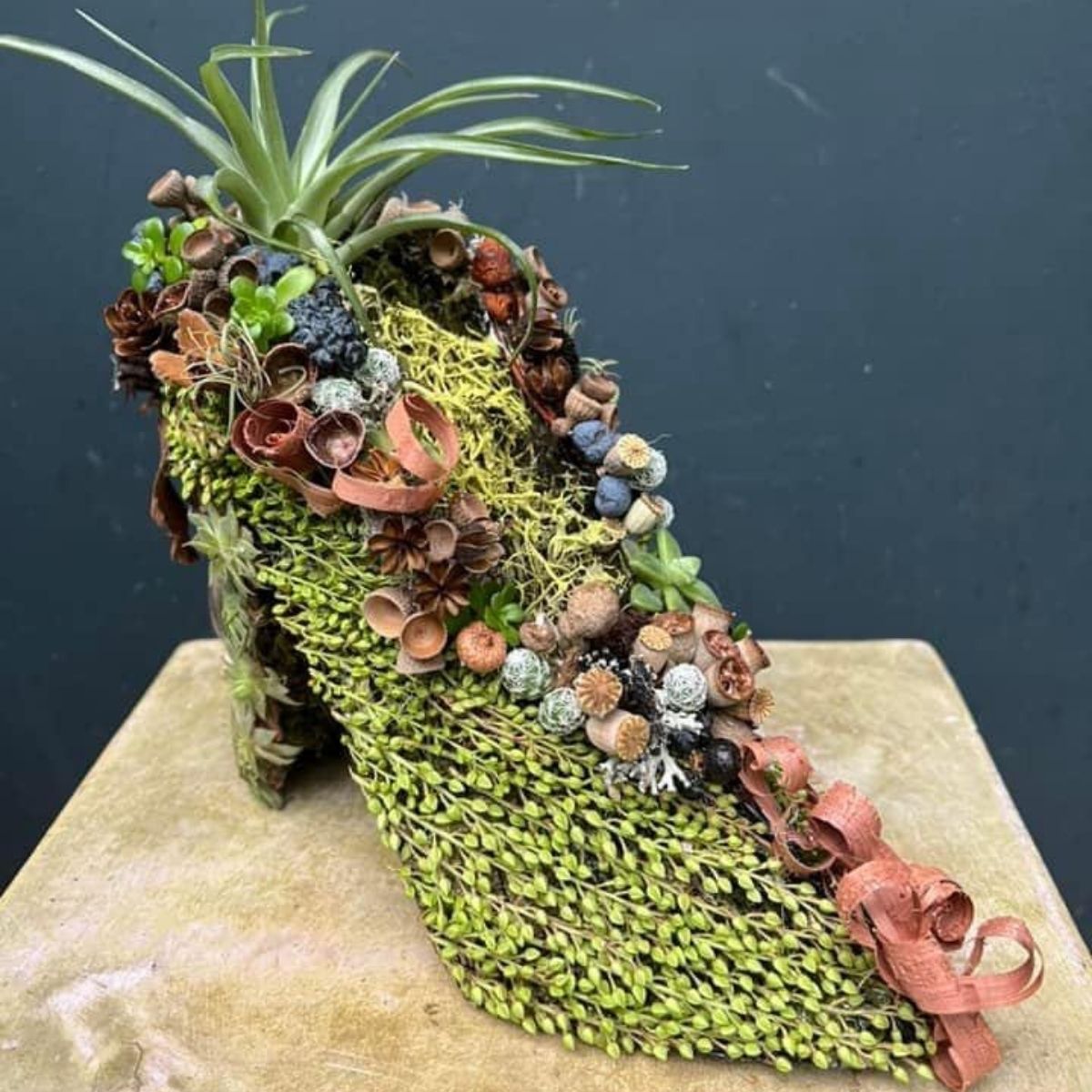 francoise-weeks-gives-botanical-woodland-shoes-as-a-present-for-one-of-her-friends-featured