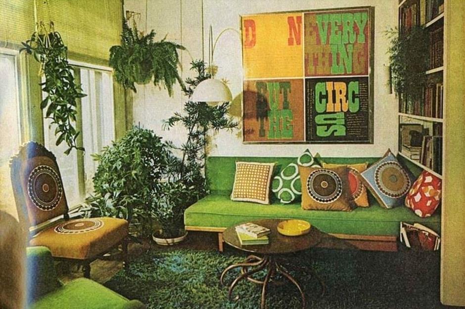 Sixties Retro Houseplants