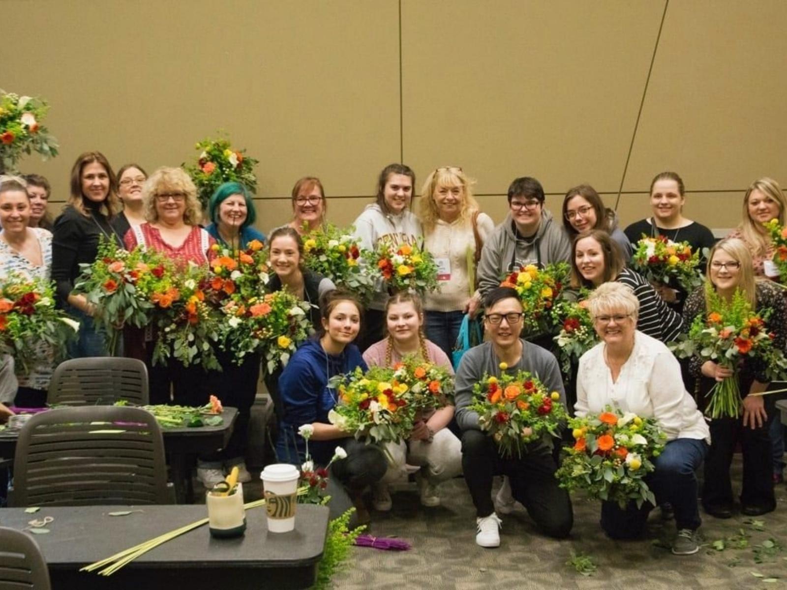 Great Lakes Floral & Events Expo - group of florists - on thursd