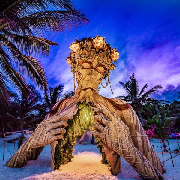 Daniel Popper Sculptures Art With Me in Tulum, Mexico