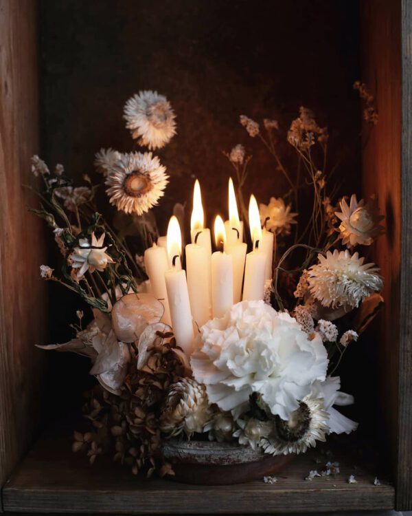 Winter floral arrangements for at home